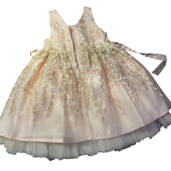 American Princess Satin Pink Dress - Picture 5 of 9